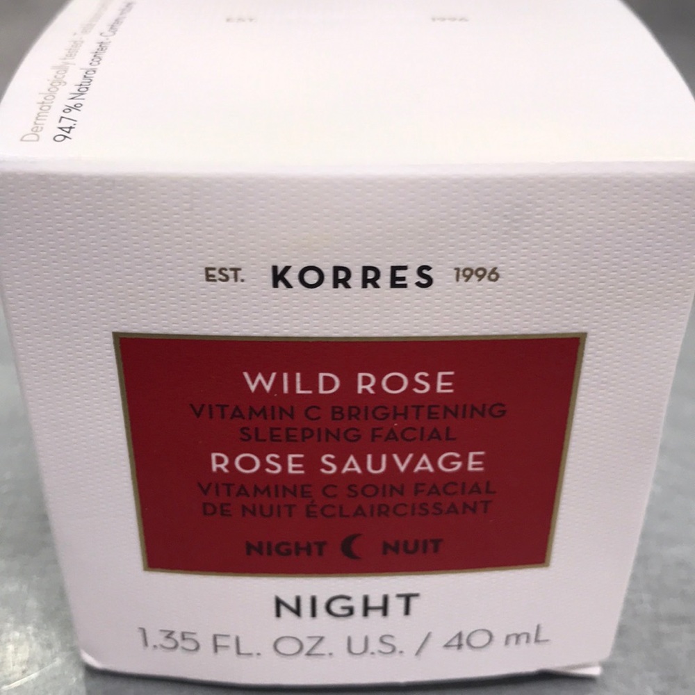 Korres, Wild Rose, Sleeping facial